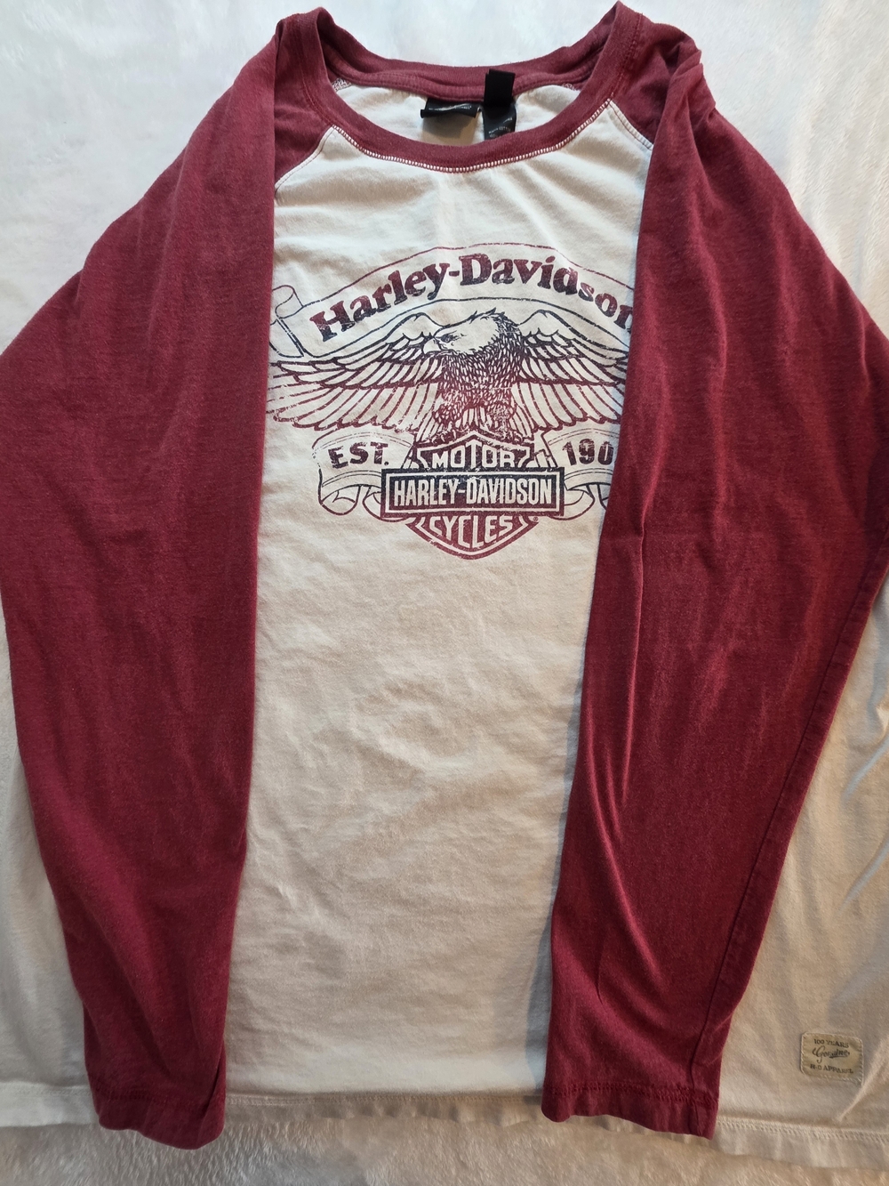 Harley-Davidson Genuine MotorClothes 2XL Long Sleeve Graphic Shirt